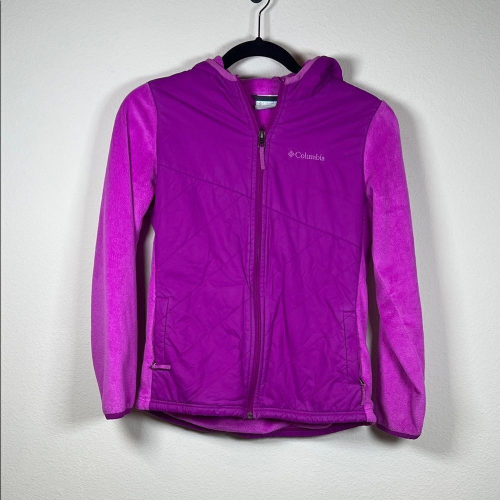Kids Columbia Fleece Windbreaker Jacket